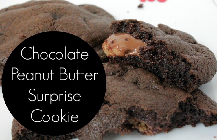 chocolate peanut butter surprise cookie (2)