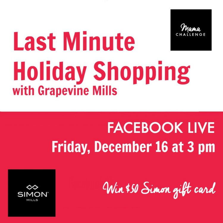 FacebookLastMinuteHolidayShoppingGrapevineMills