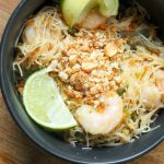 Peanuts to Pinot: Pad Thai with Spicy Peanut Sauce